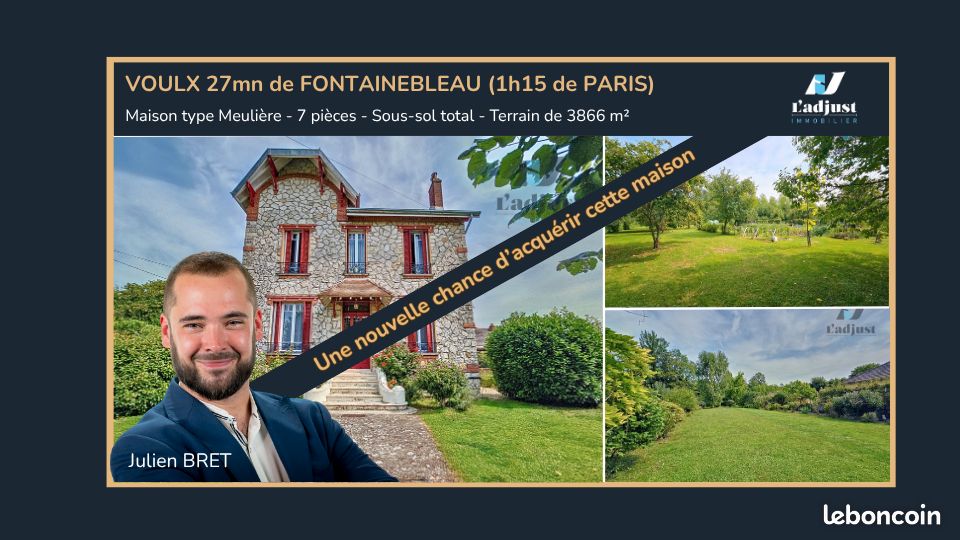 Maison 7 pièces 138 m² · à Voulx · 138 m² · 260 000 €