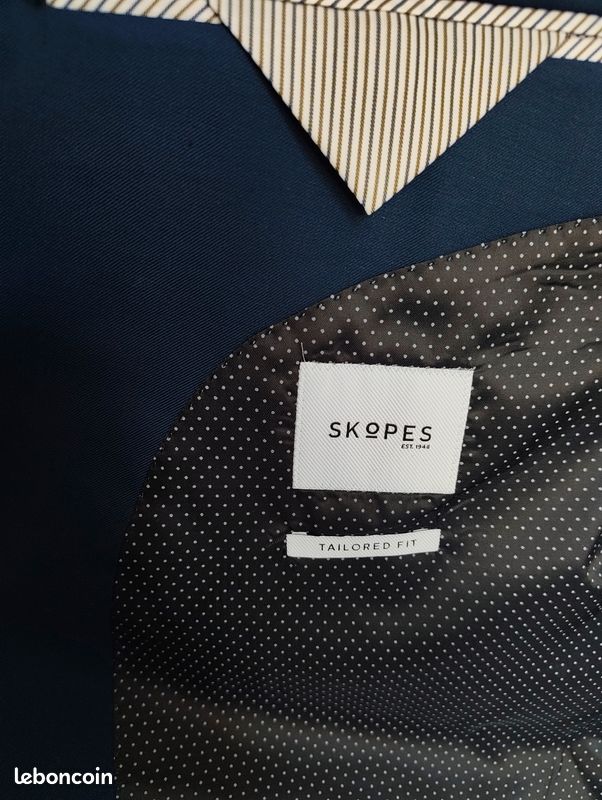 Costume Skopes Bleu Roi Homme Grande Taille - NEUF (image 4)