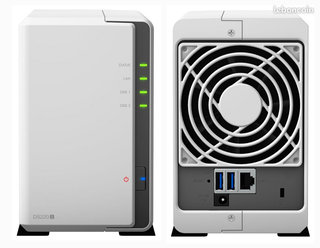 NAS Synology DS213J (image 3)
