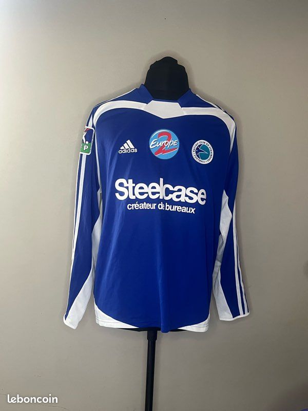 Maillots de foot vintage / rétro - The Football Market - Maillot RC Strasbourg vintage domicile #22