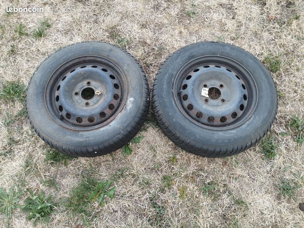 Jantes et pneus hiver RENAULT CLIO 1 (image 1)