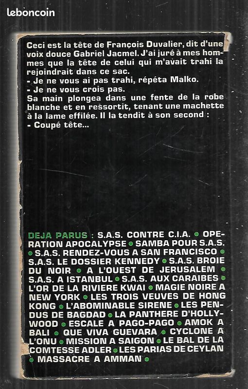 Sas requiem pour tontons macoutes gérard de villiers (image 2)