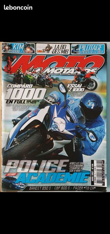 Revue moto et motard Suzuki Gsxr 1000 Yamaha R1 (image 2)