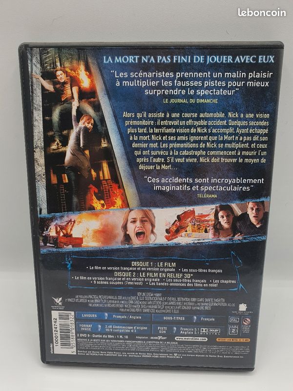 Destination finale 4 DVD + Relief 3D (image 3)
