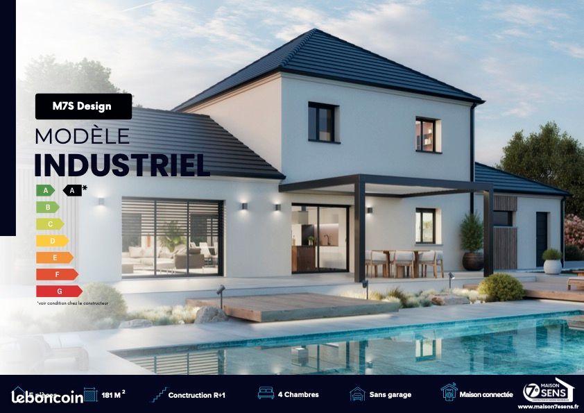 Maison 5 pièces 181 m² · à Nemours · 181 m² · 455 828 €