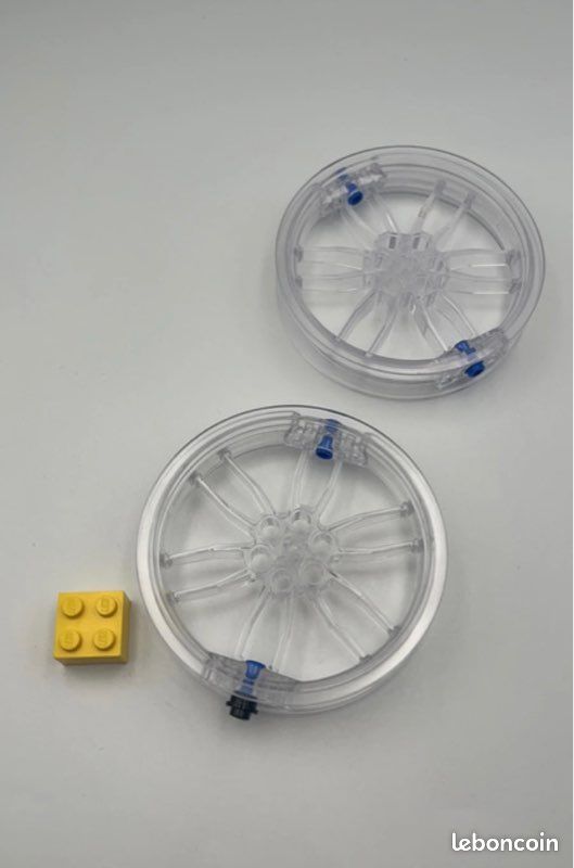 Grandes roues lego transparentes (image 2)