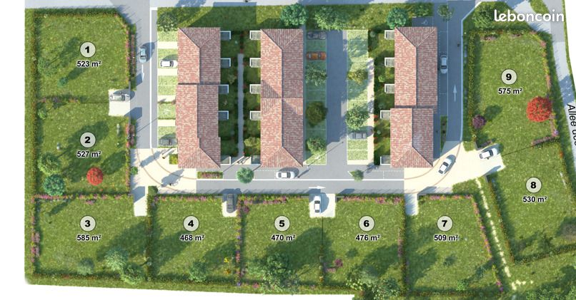 Terrain 527 m² Saint Aubin De Medoc · à Saint-Aubin-de-Médoc · 220 000 €