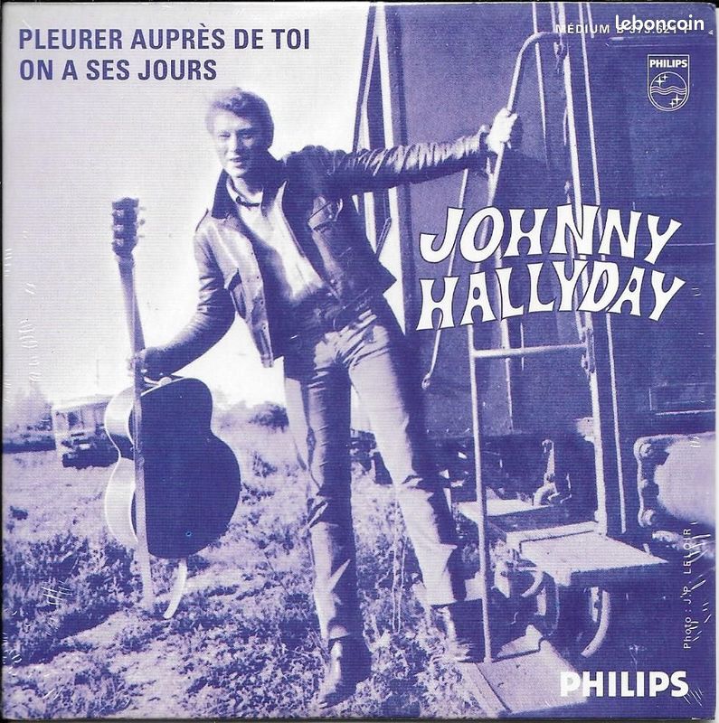 Johnny Hallyday : Pleurer Auprès De Toi / On A Ses Jours [CD 2 Titres - 2006] (Neuf Sous Blister) (image 1)