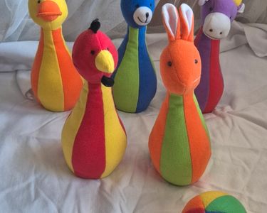 JEU DE QUILLES BOWLING EN TISSU - Twist'n Broc