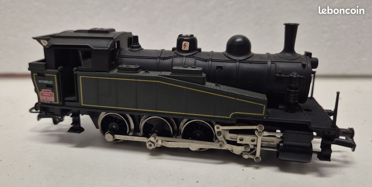 JOUEF LOCOMOTIVE VAPEUR 040 Ta 112 Batignolles Noir Sncf Ho Sans Boite EUR 85,00 - FR