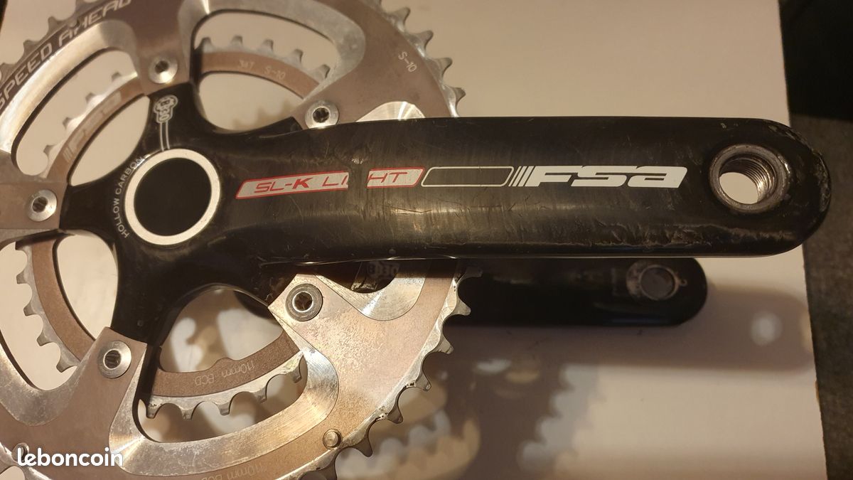 Pédalier Carbone FSA SL-K BB30 52/36 - 175mm - Occasion Vélo Route