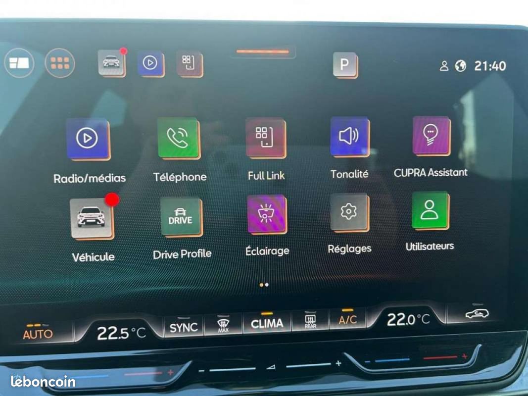 CUPRA FORMENTOR 1.5 16V eTSI HYBRID - 150 - BV DSG 7 V PHASE 2 (image 13)