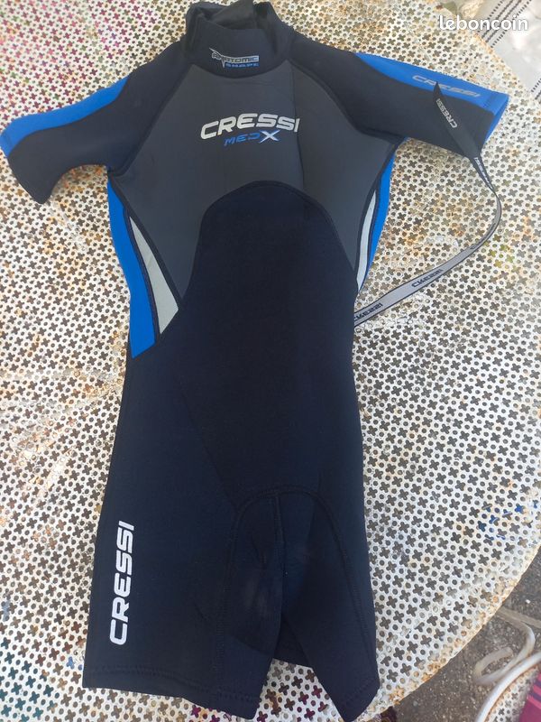 Combinaison 2.5mm surf, planche à voile 10 ans CRESSI (image 1)