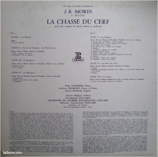 Morin Jean Baptiste, vinyle 33T classique: (image 2)
