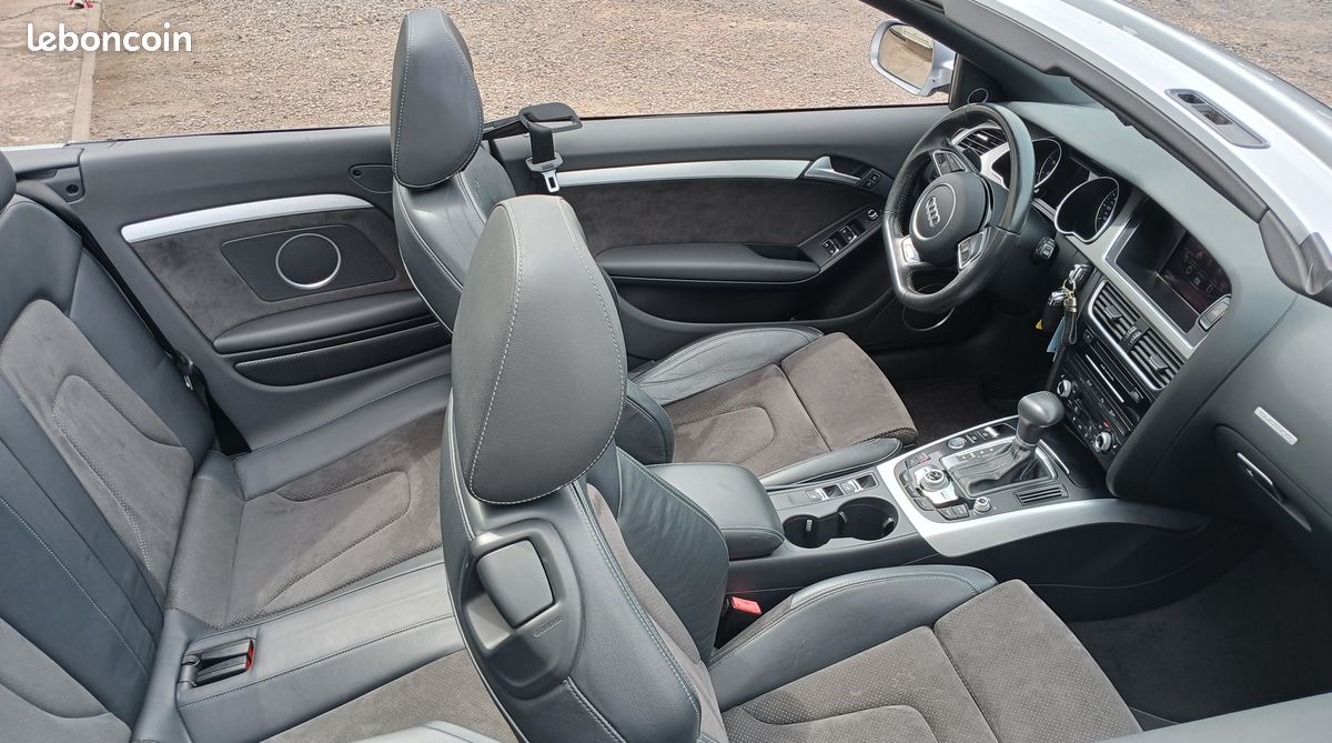 AUDI A5 Cabriolet 2.0 TFSI 225 Quattro S Line/Kit Chaine Neuve (image 3)