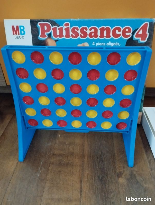 Jeu Puissance 4 MB Vintage 1984 - Complet, Bon état - Livraison Gratuite