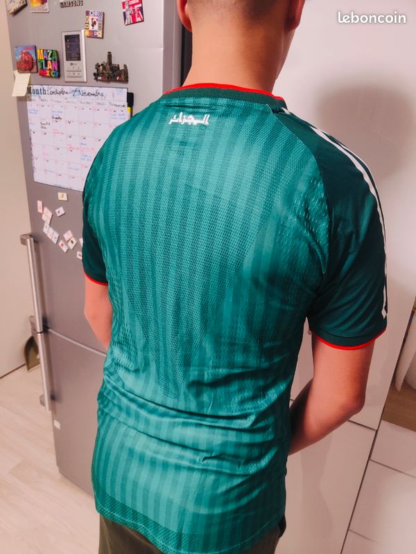 Maillot Foot Algérie Adidas - N°25 BENTALEB - Taille M - Occasion TB