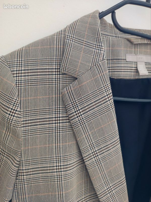 Veste blazer à carreaux H&M 34 Vêtements