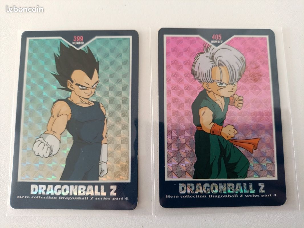 Cartes dragon ball Z vintage 3 - Collection