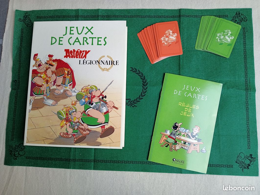 Coffret Jeux de cartes Astérix Légionnaire- Editions Atlas Collections (image 1)