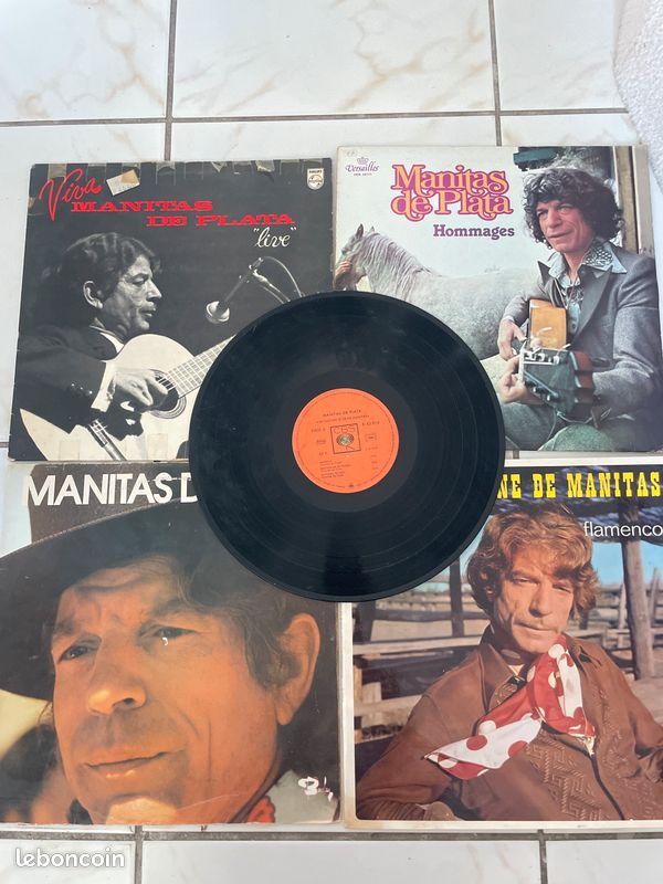 Lot 5 vinyles Manitas de Plata (image 2)