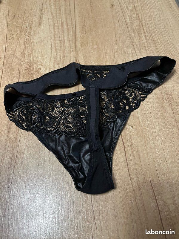 Ensemble noir Aubade Cuir de Rose 90B / 38 (image 8)