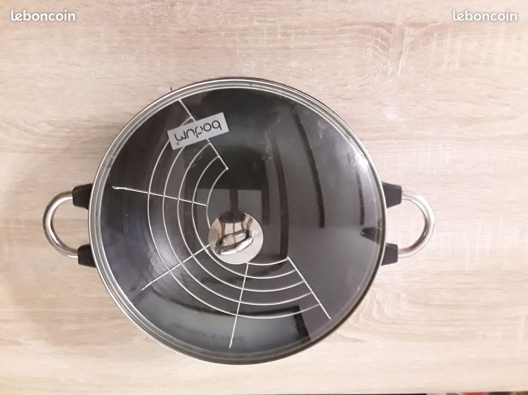 Stainless Steel Bodum Chambord Wok Wok En Fonte Chambord Bodum