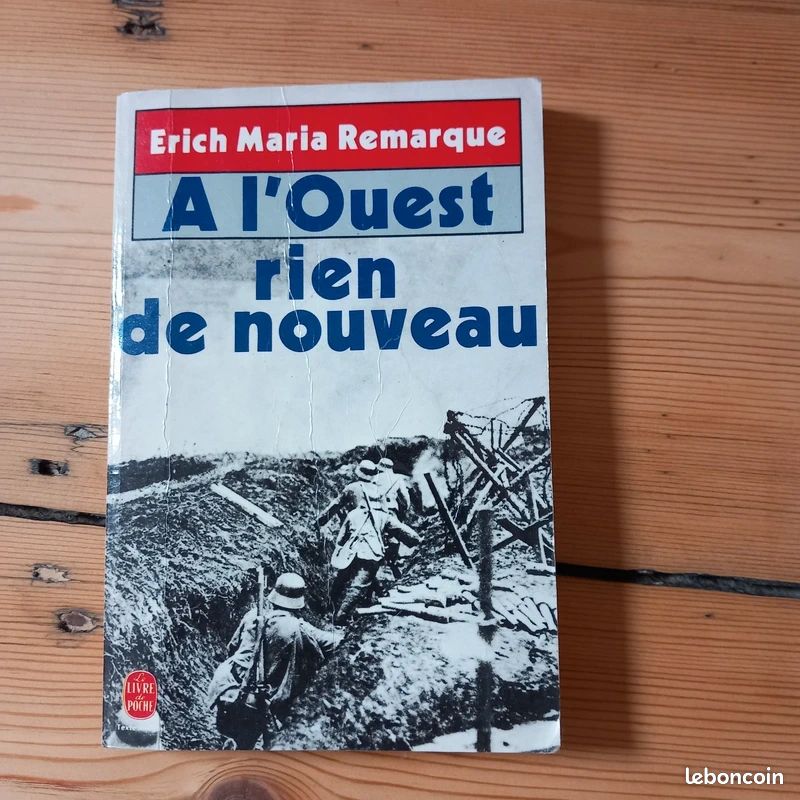 À l’Ouest, rien de nouveau – Erich Maria Remarque – Le Livre de Poche – État correct (image 1)