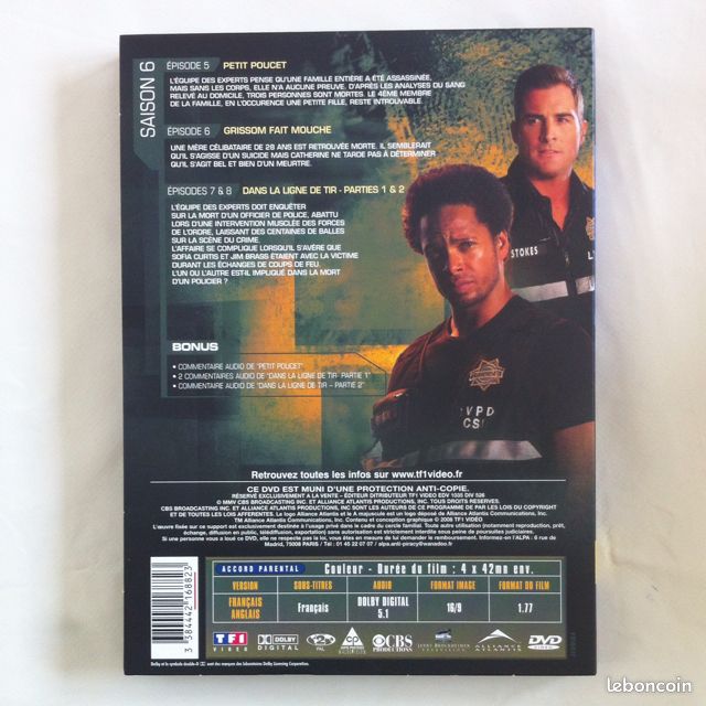 Les Experts Saison 6 E5 a E8 (image 3)
