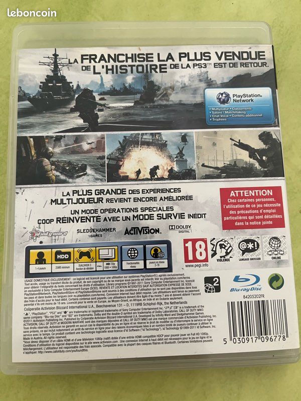 Call Of Duty : MW3 - PlayStation 3 (image 2)