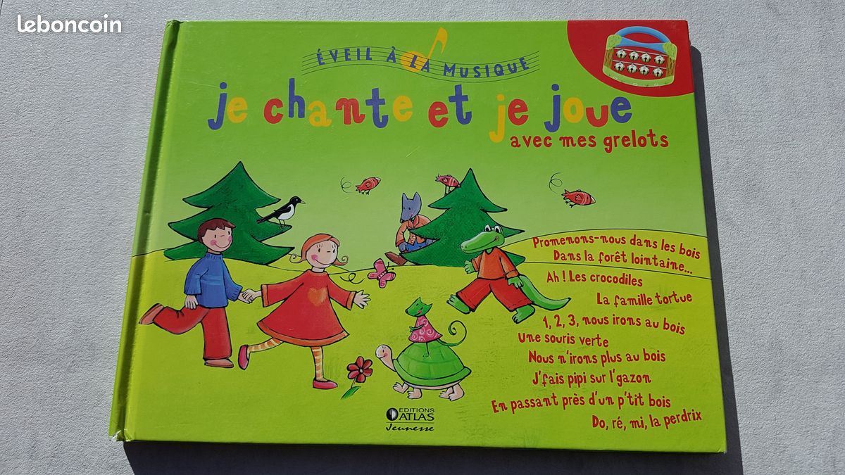 Livre pour enfant sur l'éveil musical avec CD (image 1)