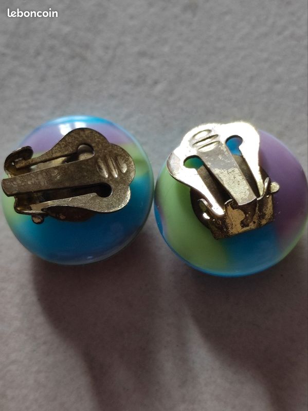 Collier et boucles d'oreilles Vintage (image 6)
