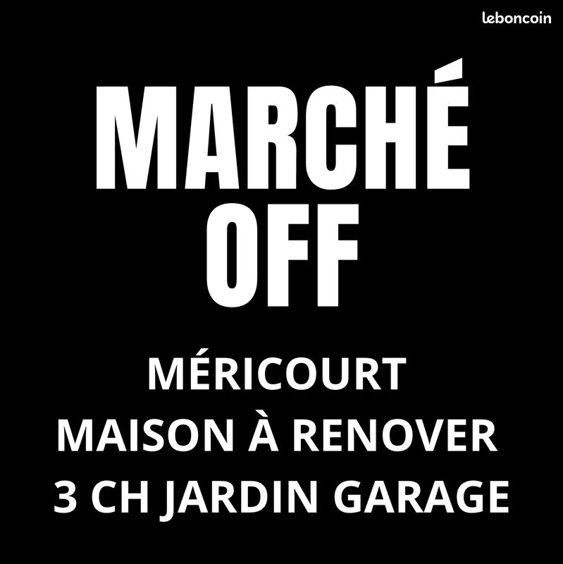 Maison 4 pièces 85 m² · à Méricourt · 85 m² · 87 000 €