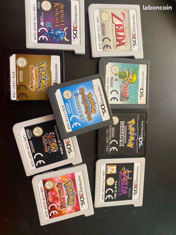 Jeux ds 3ds pokémon zelda (image 1)