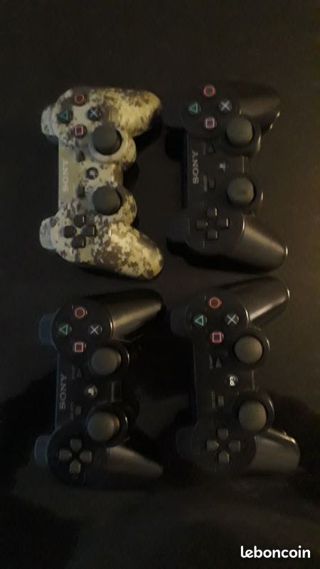 Playsation 3 (128 Go) + 5 manettes Dualshock 3 + 10 Jeux (image 3)