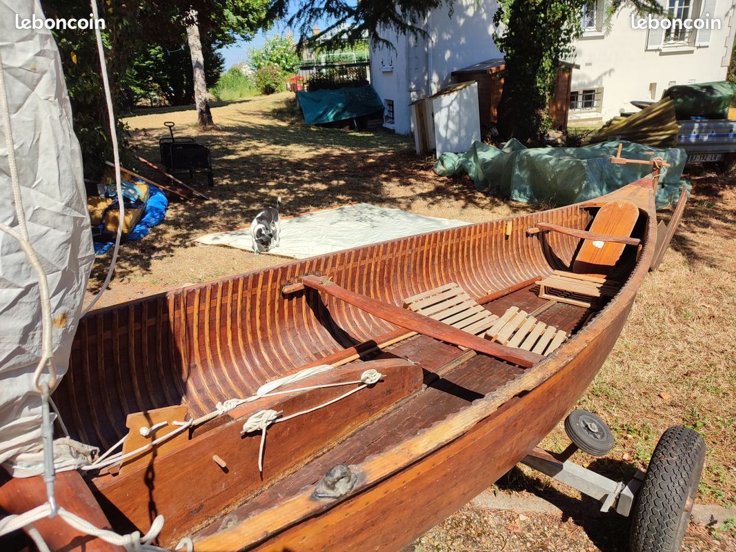 Canoë en bois (image 7)