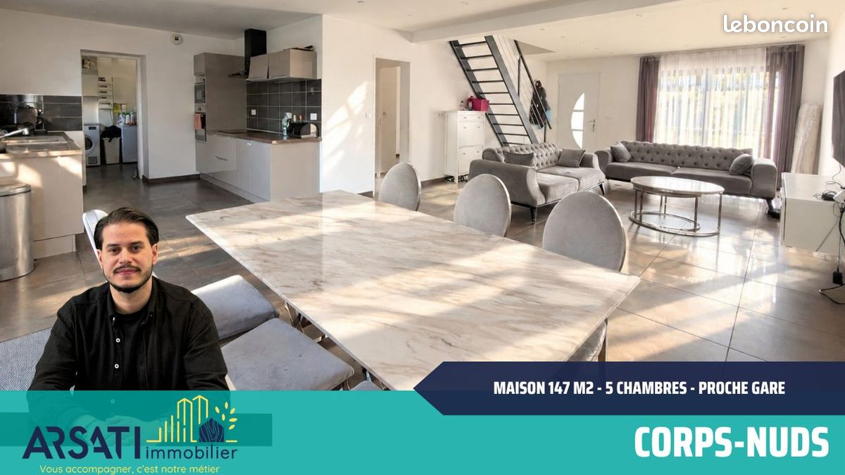 Maison 7 pièces 147 m² · à Corps-Nuds · 147 m² · 359 000 €
