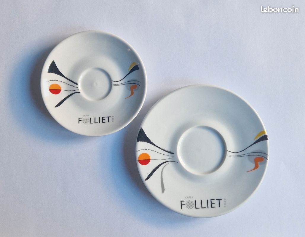 NEW WAVE DE Villeroy et Boch 5 grandes Tasses à café/chocolat et sous tasse EUR 100,00 - FR