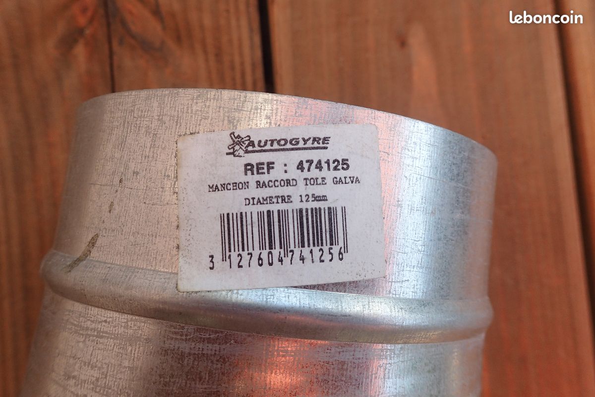 Manchon galva 125mm (image 2)
