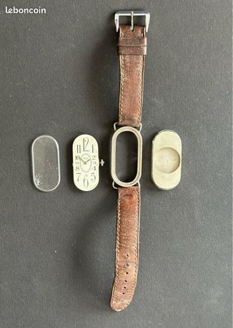 Montre Obrey Argent Massif Mécanique Manuelle - Diamètre 25 Mm, Occasion Fonctionnelle