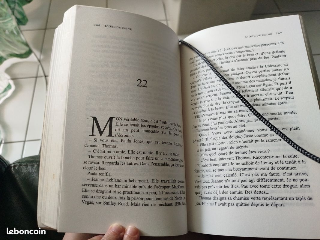 Livre: L'œil de Caine de Patrick Bowen (image 4)