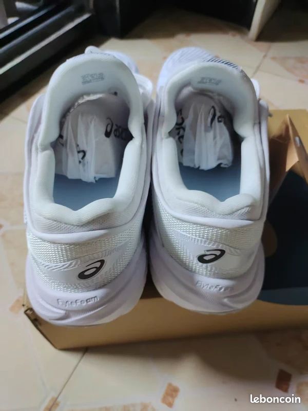 Tennis ASICS Court FF 3 Blanc et noir Homme (image 5)