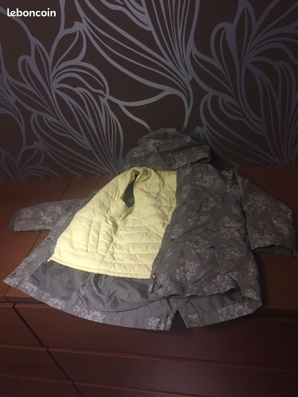 Manteau mi-saison fille 4 ans (image 1)