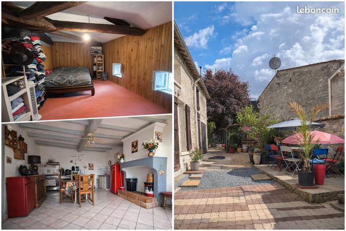 🔥 Maison 5 pièces 3 chambres 105 000 négociable gros potentiel à saisir