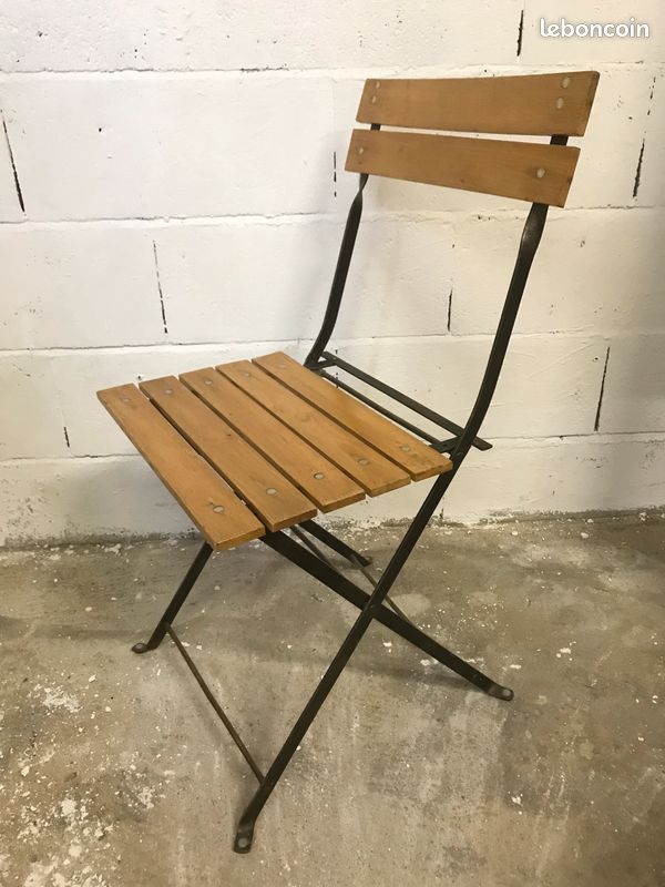 Chaise pliante bistrot (image 1)