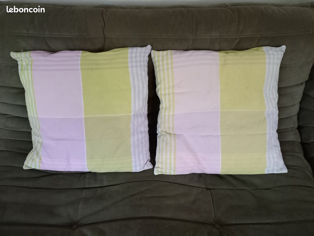 Lot 2 coussins SIA 47x47 (image 2)