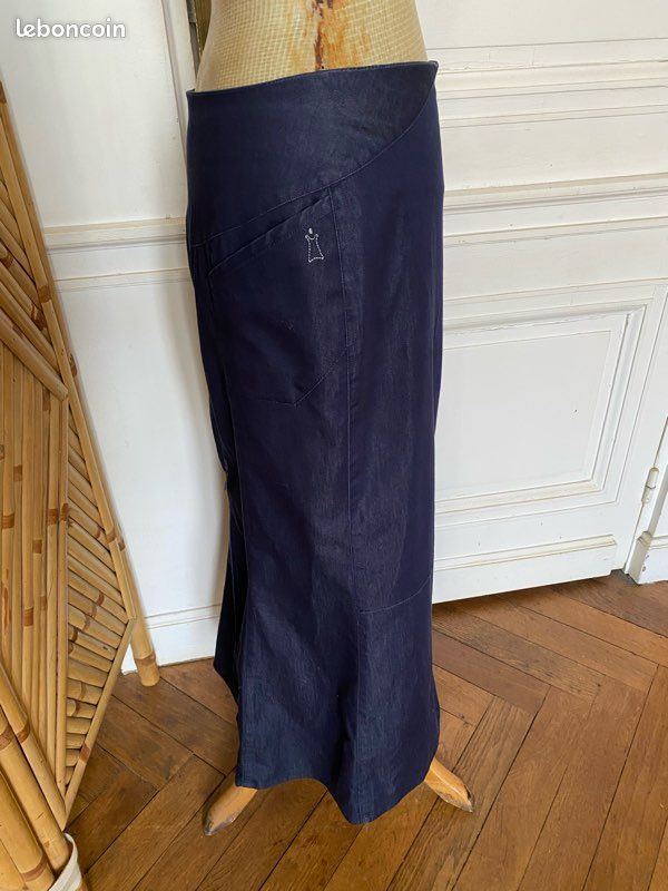 Canon jupe longue vintage Cop Copine T 38 Vêtements