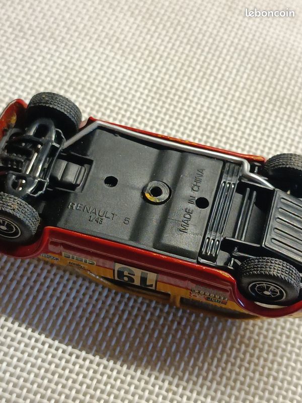 Miniature Alta Ya 1/18 Renault 5 Alpine N°72 - 1978 #04 Ragnotti - Boîte MT G3