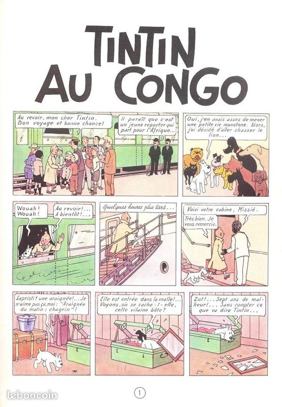 Hergé " Les aventures de Tintin " N° 12 à 13 (image 3)