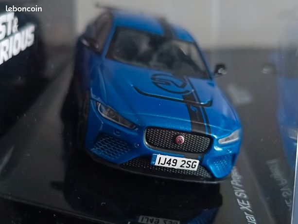 A collectible scale model Jaguar XE SV Project 8 from Altaya A collectible scale model Jaguar XE SV Project 8 from Altaya